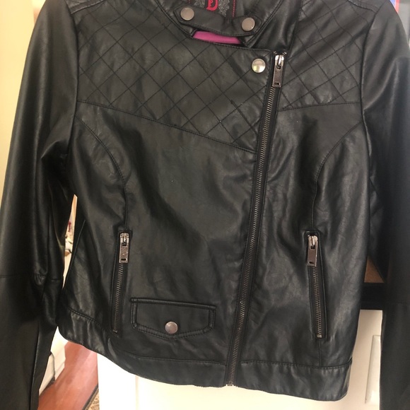Dollhouse Jackets & Coats Dollhouse Nyc Pleather Biker Jacket